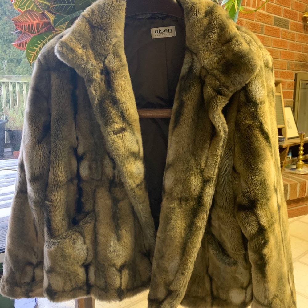 Vintage Faux Fur Coat